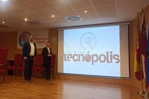 Presentación de Tecnópolis Software durante la III Semana de la Formación Profesional y el Emprendimiento